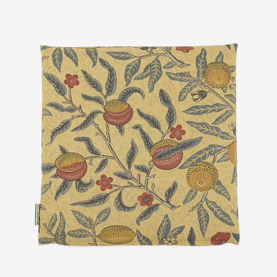 裏面／カラー：イエロー／46cm×46cm／表面と同一生地を使用しています