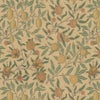 生地画像／「フルーツ」は1864年にモリスが第二作目の壁紙として描いたもので、当時は版木を用いてハンドプリントされていました