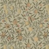 生地画像／「フルーツ」は1864年にモリスが第二作目の壁紙として描いたもので、当時は版木を用いてハンドプリントされていました