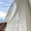 レースの透け感・室内からの見え方／2026年3月中旬の午前中、東京ショールームで撮影