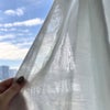 レースの透け感・室内からの見え方／2026年3月中旬の午前中、東京ショールームで撮影