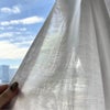 レースの透け感・室内からの見え方／2026年3月中旬の午前中、東京ショールームで撮影