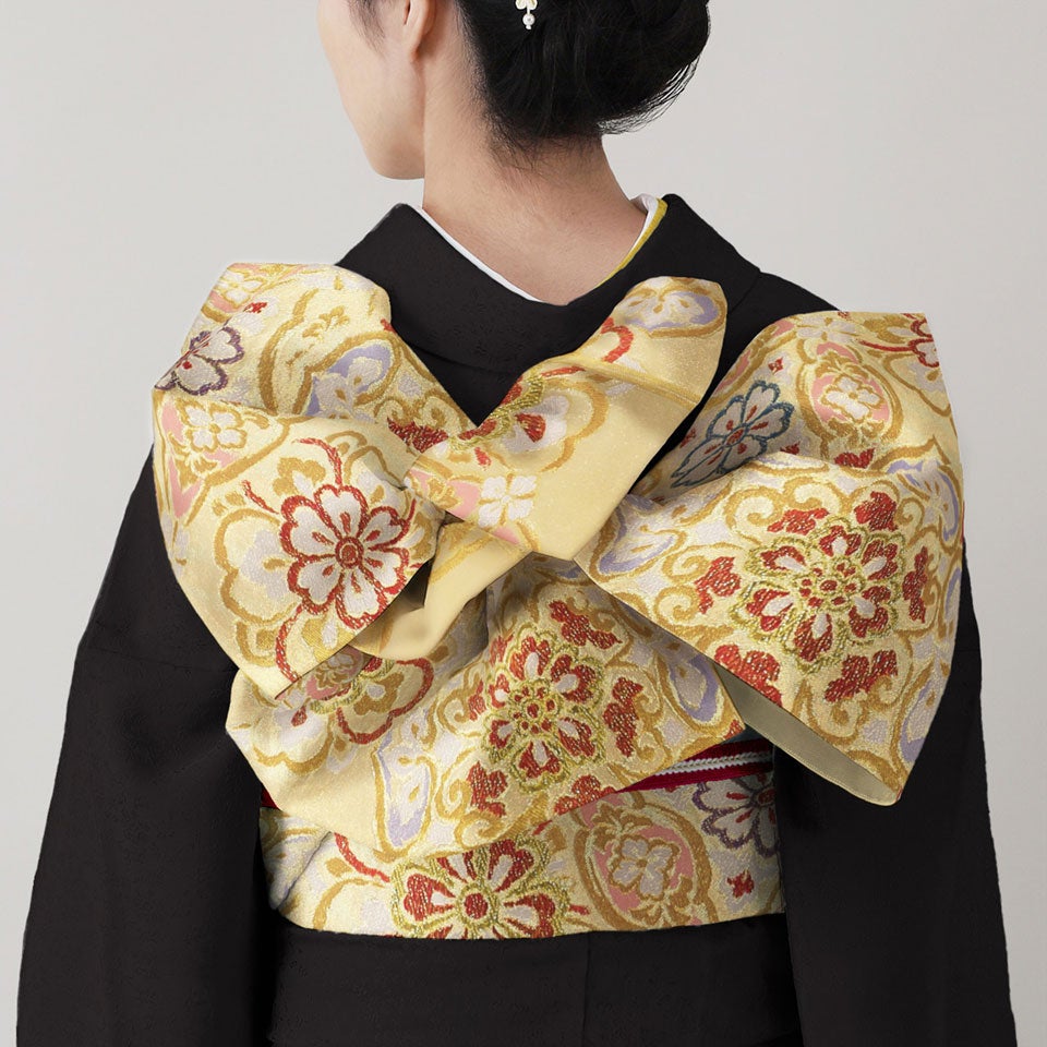 川島織物　あふり付き手提げ(小) 受注生産品】川島織物 袋帯 優彩七宝華 | 【公式】川島織物セルコン