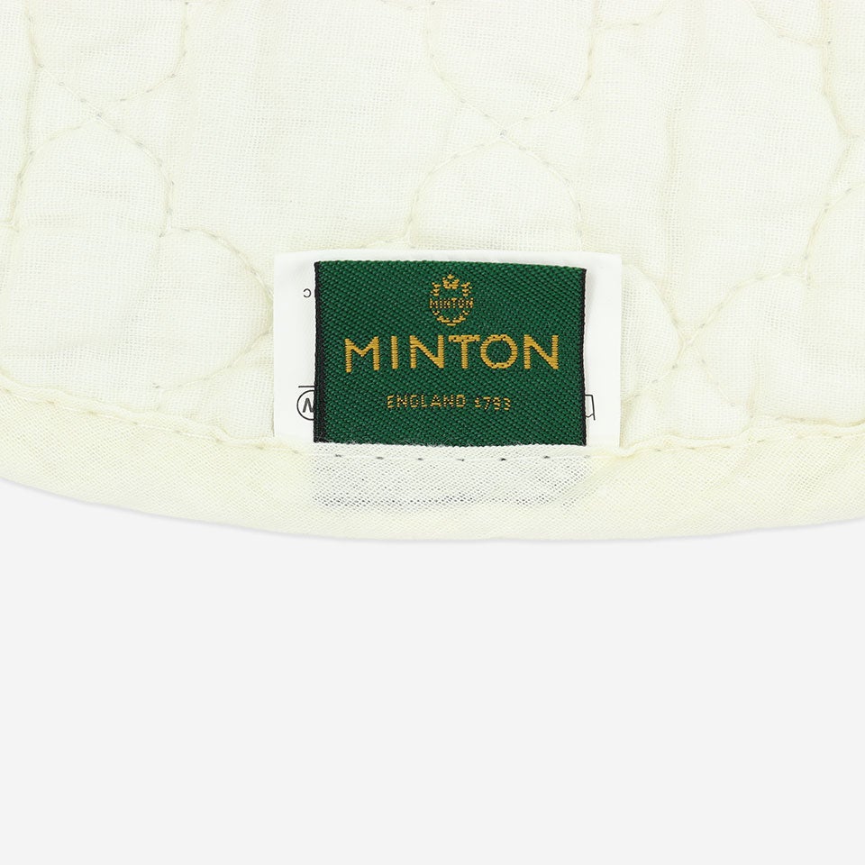 「MINTON」のブランドタグが付いています