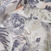 生地拡大画像／デフォルメした葉っぱを重ね、ジャングルを連想させるデザインに仕上げました